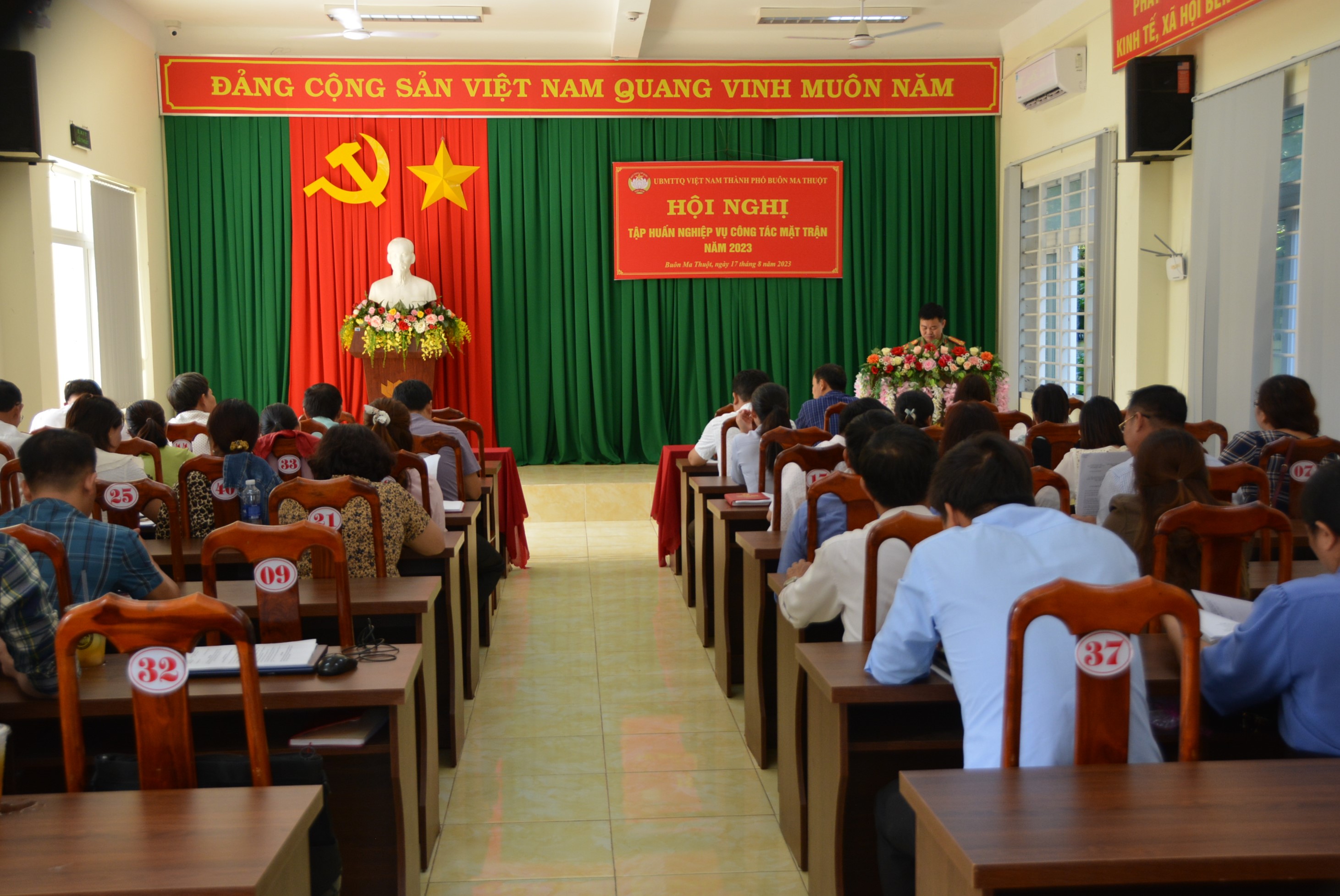 Ủy ban Mặt trận Tổ quốc Việt Nam TP.Buôn Ma Thuột: Tập huấn nghiệp vụ Công tác Mặt trận năm 2023